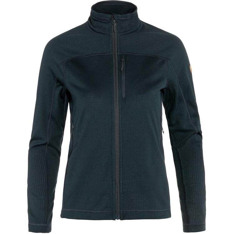 FJ&Auml;LLR&Auml;VEN FJ&Auml;LLR&Auml;VEN Abisko Lite Fleece Jacket W Fleecejacke Damen - Marine - 0 | SportScheck