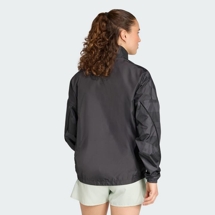 adidas adidas Terrex Multi Printed Windjacke Laufjacke Damen - Black / Carbon - 1 | SportScheck