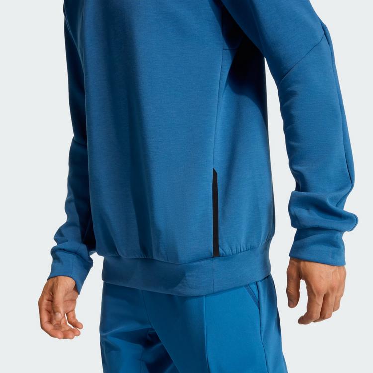 adidas adidas Designed for Training Funktionssweatshirt Herren - Dusky Petrol - 1 | SportScheck