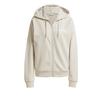 adidas Essentials Linear French Terry Sweatjacke Damen - Beige / White