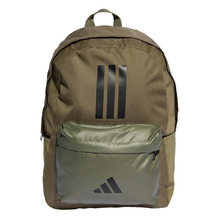 adidas adidas Classic Back To School 3-Streifen Daypack - Olive Strata / Black - 0 | SportScheck