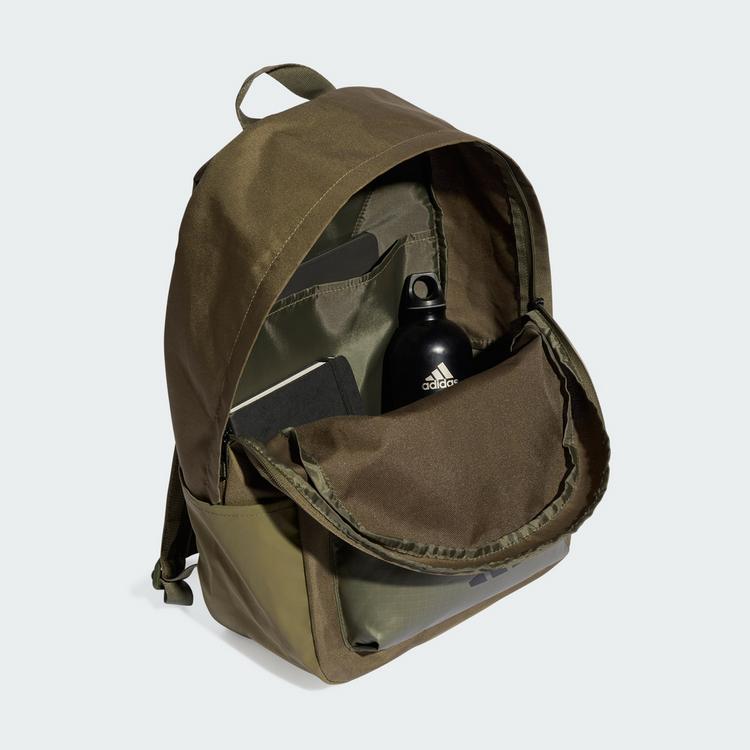 adidas adidas Classic Back To School 3-Streifen Daypack - Olive Strata / Black - 0 | SportScheck