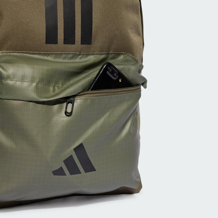 adidas adidas Classic Back To School 3-Streifen Daypack - Olive Strata / Black - 1 | SportScheck
