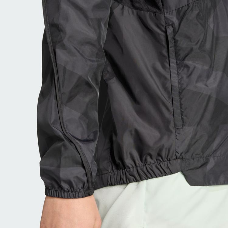 adidas adidas Terrex Multi Printed Windjacke Laufjacke Damen - Black / Carbon - 1 | SportScheck