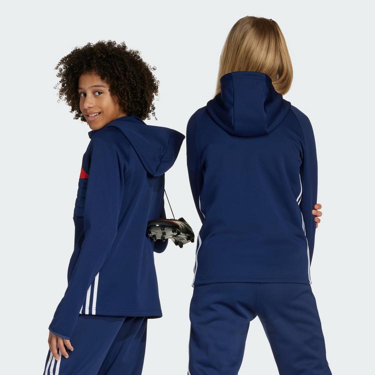 adidas adidas Tiro 25 Essentials Winterized Trainingsanzug Kinder - Team Navy Blue 2 / Red / White - 1 | SportScheck