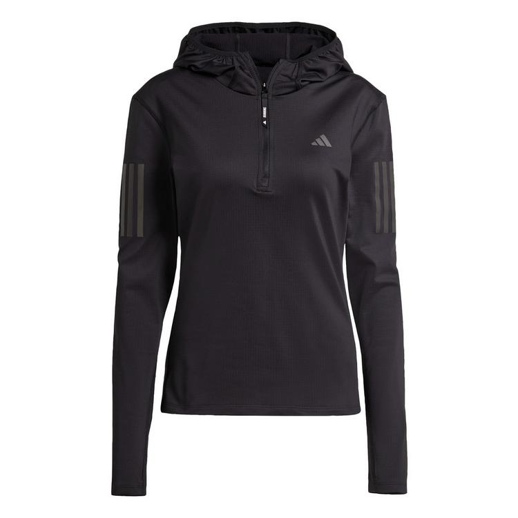 adidas adidas Own The Run Hoodie, winterfest, Funktionssweatshirt Damen - Black - 0 | SportScheck
