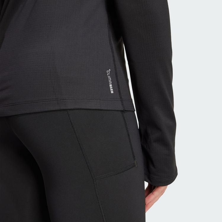 adidas adidas Own The Run Hoodie, winterfest, Funktionssweatshirt Damen - Black - 0 | SportScheck