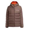 adidas Terrex Multi Light Down CLIMAWARM Outdoorjacke Damen - Earth Strata / Trace Brown