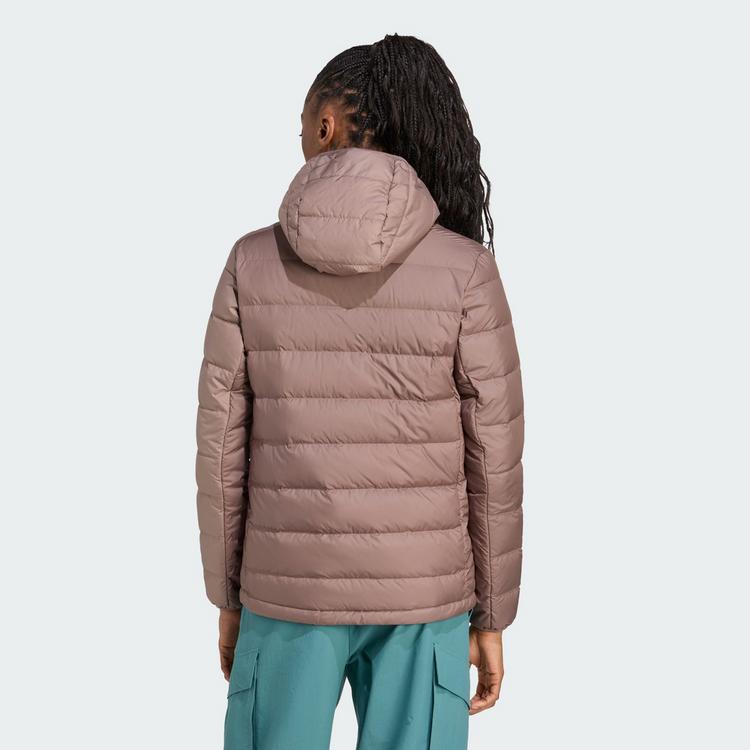 adidas adidas Terrex Multi Light Down CLIMAWARM Outdoorjacke Damen - Earth Strata / Trace Brown - 1 | SportScheck