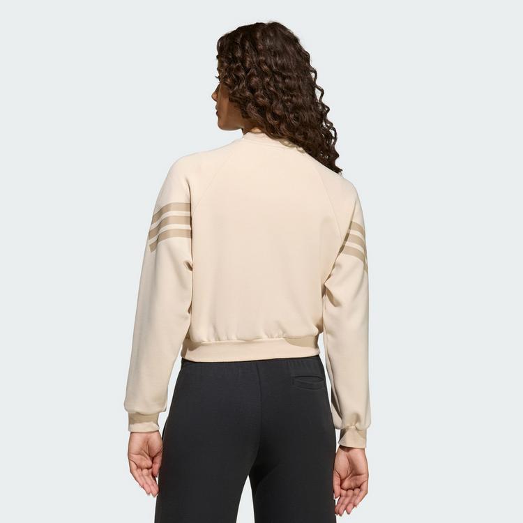 adidas adidas FUTURE ICONS 3-STREIFEN TRAININGSJACKE, Trainingsanzug Kinder - Crystal Linen / Trace Khaki - 1 | SportScheck