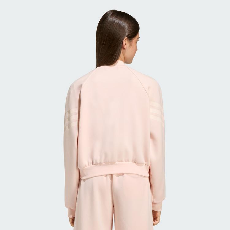 adidas adidas FUTURE ICONS 3-STREIFEN TRAININGSJACKE, Trainingsanzug Kinder - Blush Pink / Pink Tint - 1 | SportScheck