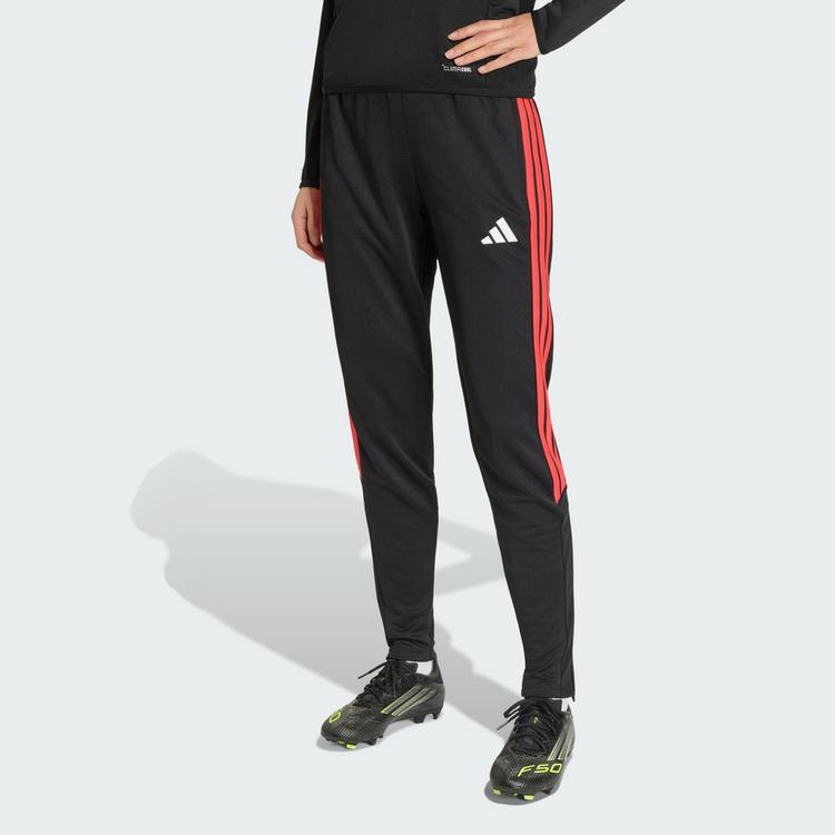 adidas adidas Tiro26 Liga Trainingshose, regul&auml;r Trainingshose Damen - Black / Semi Lucid Red - 0 | SportScheck