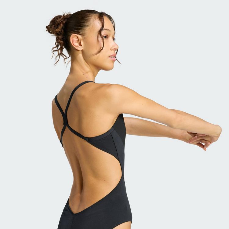 adidas adidas RIPSTREAM TEAM THIN STRAPS C-BACK Badeanzug Damen - Black - 0 | SportScheck