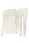 Snocks Thermounterw&auml;sche W&auml;scheset Damen - Creme
