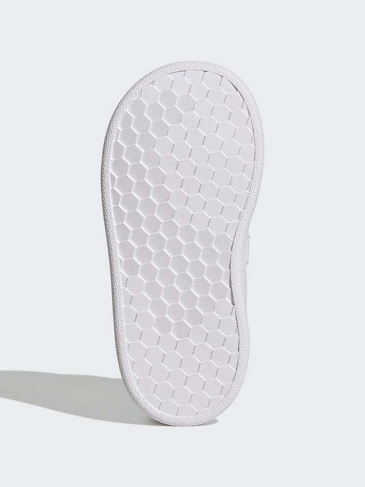 adidas adidas Advantage Lifestyle Court Two Sneaker Kinder - Cloud White / Green / Core Black - 2 | SportScheck