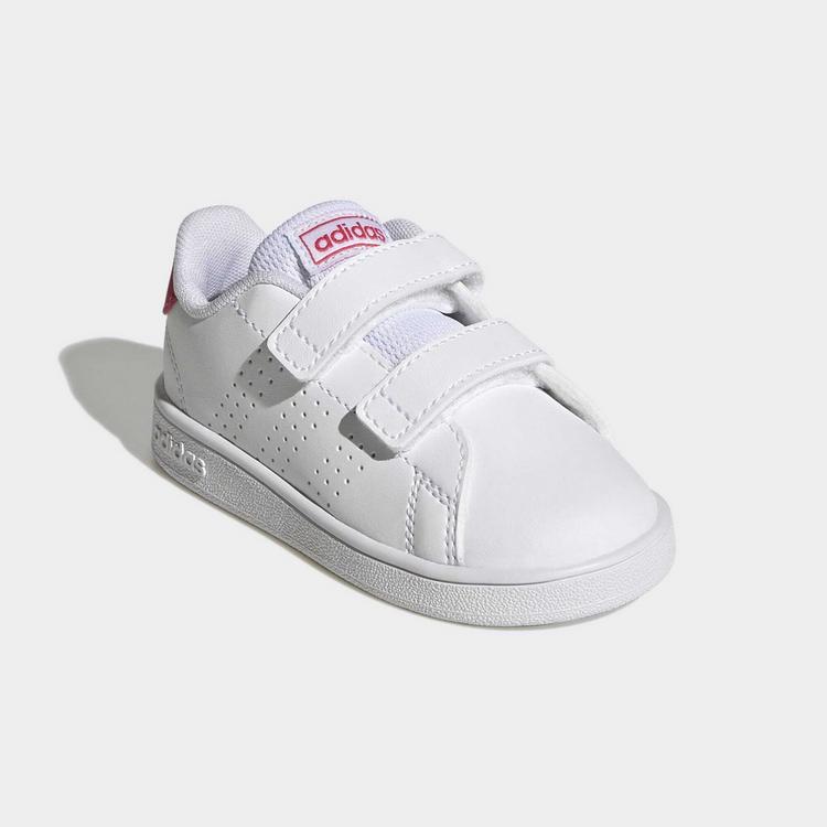 adidas adidas Advantage Lifestyle Court Two Sneaker Kinder - Cloud White / Real Pink / Core Black - 3 | SportScheck