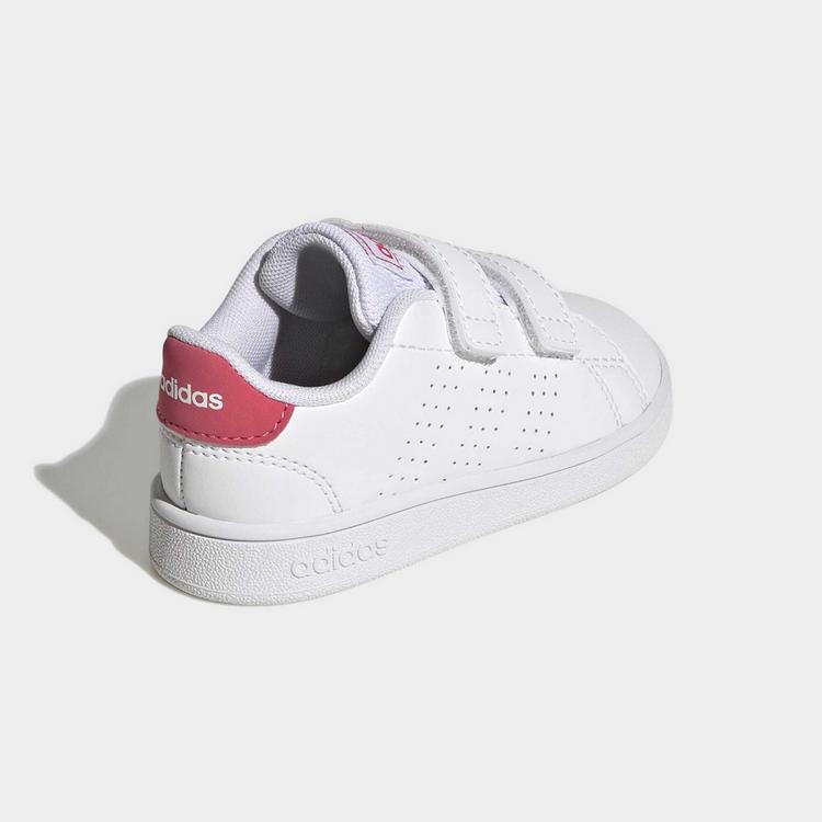 adidas adidas Advantage Lifestyle Court Two Sneaker Kinder - Cloud White / Real Pink / Core Black - 4 | SportScheck