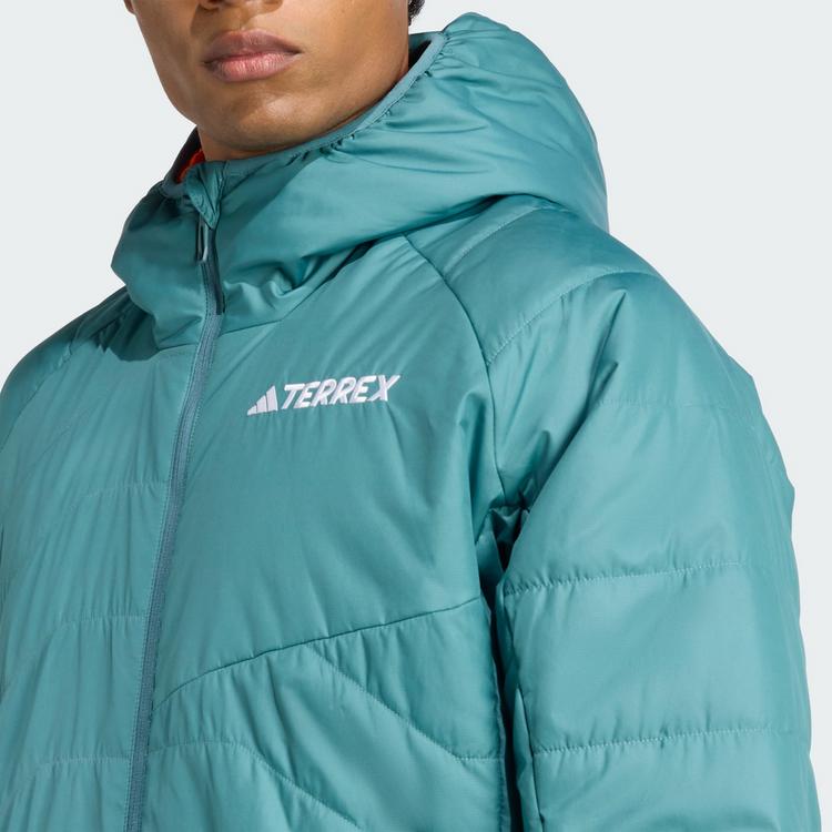 adidas adidas Terrex Multi Synthetic Hooded Outdoorjacke Herren - Preloved Teal - 0 | SportScheck