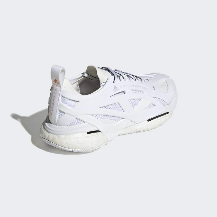 adidas adidas adidas by Stella McCartney Solarglide Laufschuhe Herren - Cloud White / Active Orange / White Vapour - 4 | SportScheck