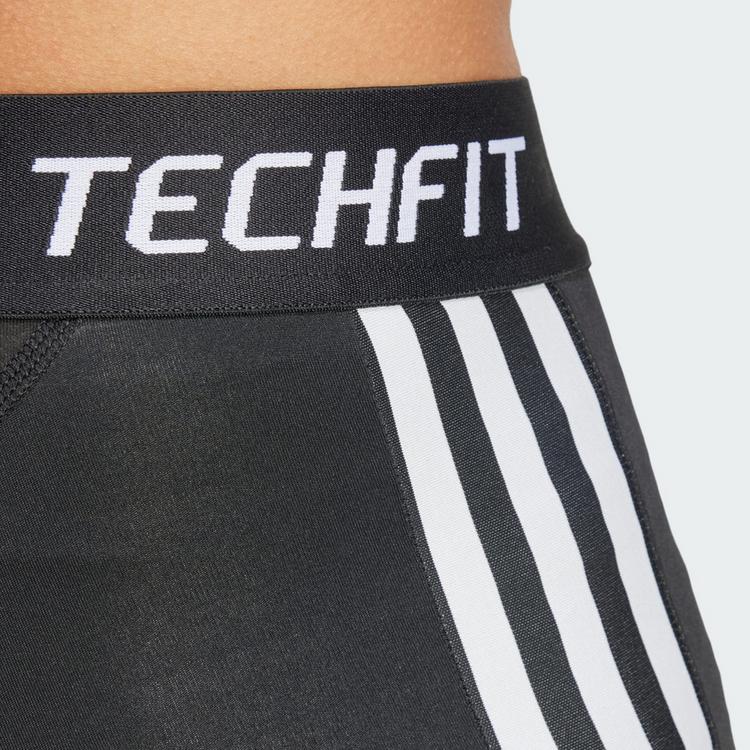 adidas adidas TECHFIT Compression Training 3-Streifen Tights Herren - Black - 1 | SportScheck