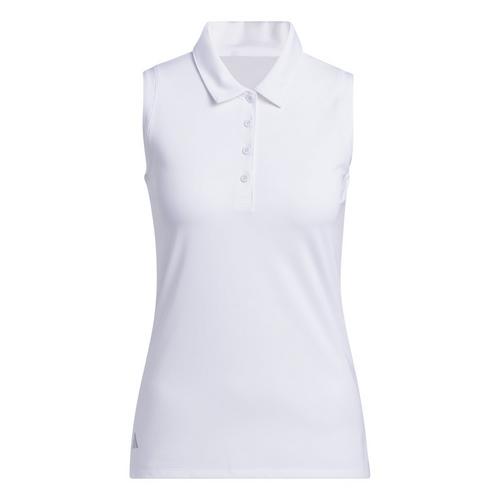 adidas Women's Ultimate365 Solid Sleeveless Poloshirt Damen