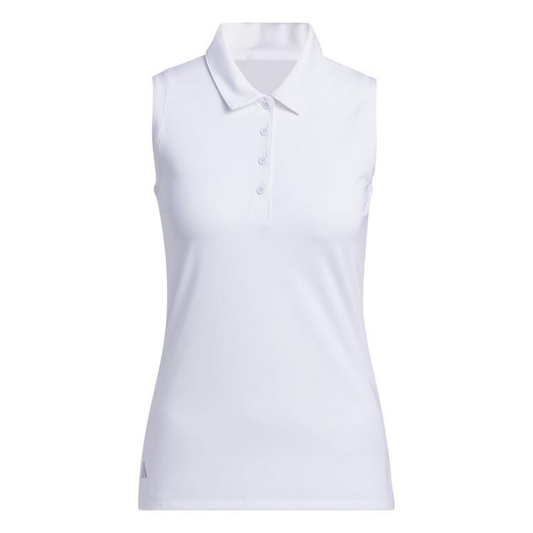 adidas adidas Women's Ultimate365 Solid Sleeveless Poloshirt Damen - White - 0 | SportScheck