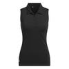adidas Women's Ultimate365 Solid Sleeveless Poloshirt Damen - Black