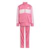 adidas Seasonal Essentials Tiberio 3-Streifen Trainingsanzug Kinder - Pink Fusion / White / Clear Pink