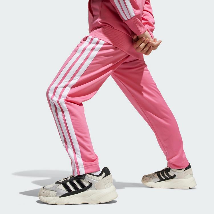 adidas adidas Seasonal Essentials Tiberio 3-Streifen Trainingsanzug Kinder - Pink Fusion / White / Clear Pink - 1 | SportScheck