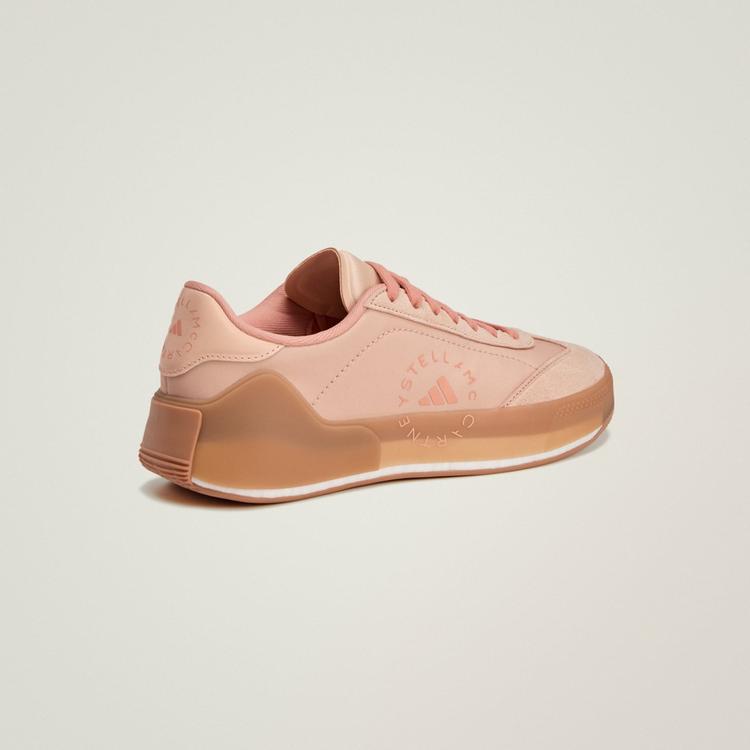 adidas adidas adidas by Stella McCartney Court Boost Fitnessschuhe Damen - Soft Powder / Soft Powder / Charcoal - 4 | SportScheck