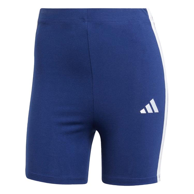 adidas adidas Essentials 3-Streifen High Waisted Funktionsshorts Damen - Dark Blue / White - 0 | SportScheck