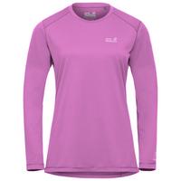 Jack Wolfskin PRELIGHT SUNCOOL LS W Sweatshirt Damen - foxglove