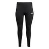 adidas Essentials 3-Streifen Cotton Leggings &ndash; Leggings Damen - Black / White