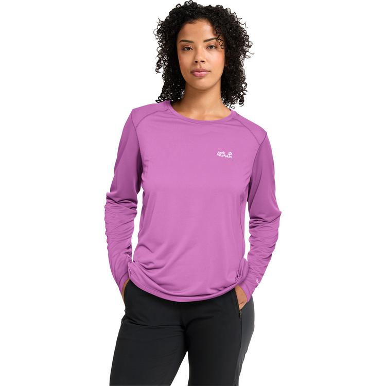 Jack Wolfskin Jack Wolfskin PRELIGHT SUNCOOL LS W Sweatshirt Damen - foxglove - 0 | SportScheck