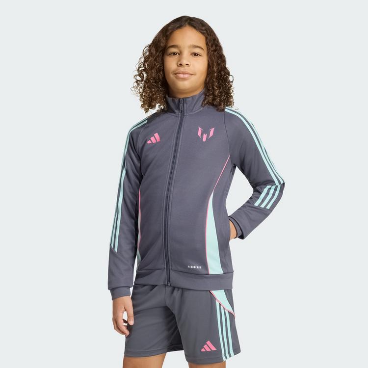 adidas adidas Messi Kids Jacke Trainingsjacke Kinder - Aurora Onix - 0 | SportScheck