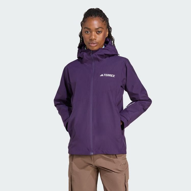 adidas adidas Terrex Xperior 2L GORE-TEX Performance Daunenjacke Damen - Aurora Plum - 0 | SportScheck