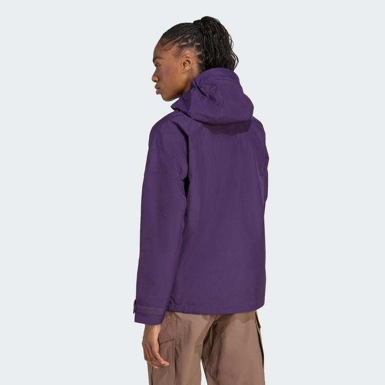 adidas adidas Terrex Xperior 2L GORE-TEX Performance Daunenjacke Damen - Aurora Plum - 1 | SportScheck