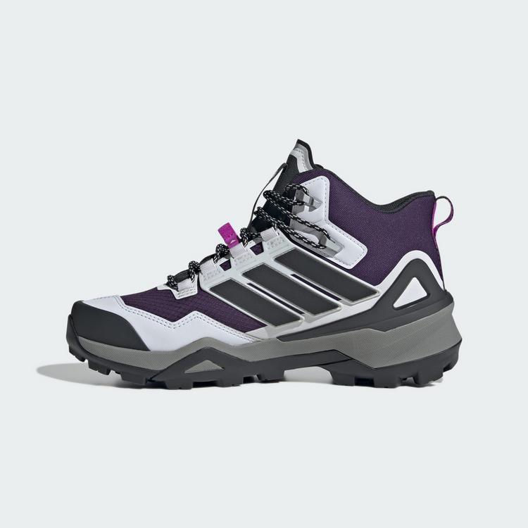 adidas adidas Terrex Skychaser Mid GORE-TEX Wanderschuhe Damen - Aurora Plum / Carbon / Purple Burst - 5 | SportScheck