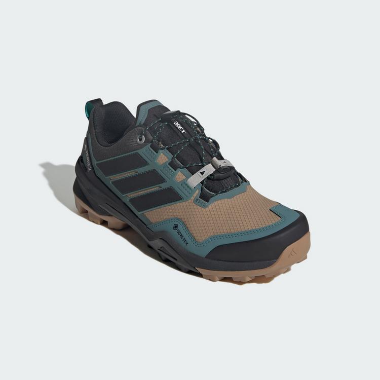 adidas adidas Terrex Skychaser Mid GORE-TEX Wanderschuhe Herren - Cardboard / Core Black / Preloved Teal - 3 | SportScheck