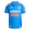 adidas Indien Cricket One Day International Trikot Herren - True Blue