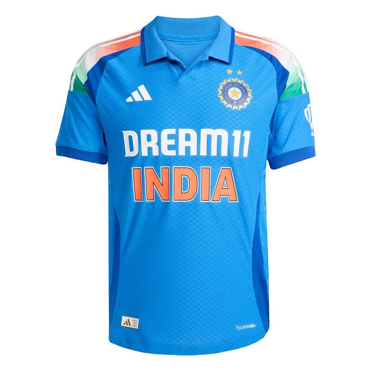 adidas adidas Indien Cricket One Day International Trikot Herren - True Blue - 0 | SportScheck