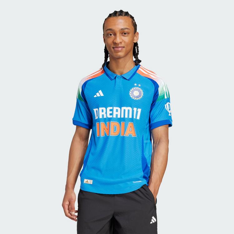 adidas adidas Indien Cricket One Day International Trikot Herren - True Blue - 1 | SportScheck