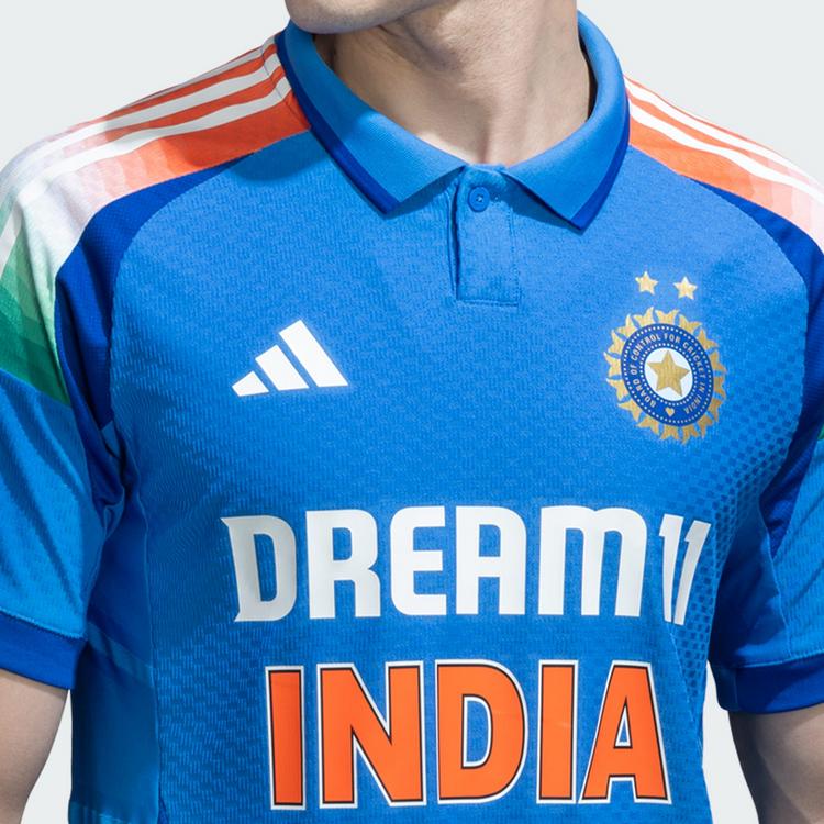adidas adidas Indien Cricket One Day International Trikot Herren - True Blue - 0 | SportScheck