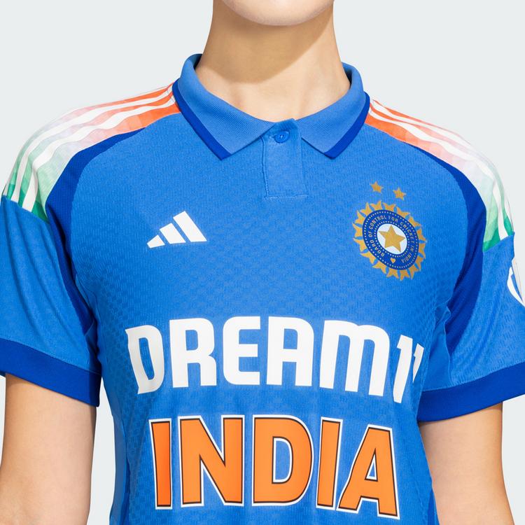 adidas adidas Indien Cricket One Day International Trikot Damen - True Blue - 0 | SportScheck