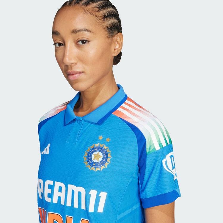 adidas adidas Indien Cricket One Day International Trikot Damen - True Blue - 1 | SportScheck