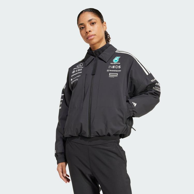 adidas adidas Mercedes - AMG Petronas Formula One Fahrradjacke Damen - Black / White - 0 | SportScheck