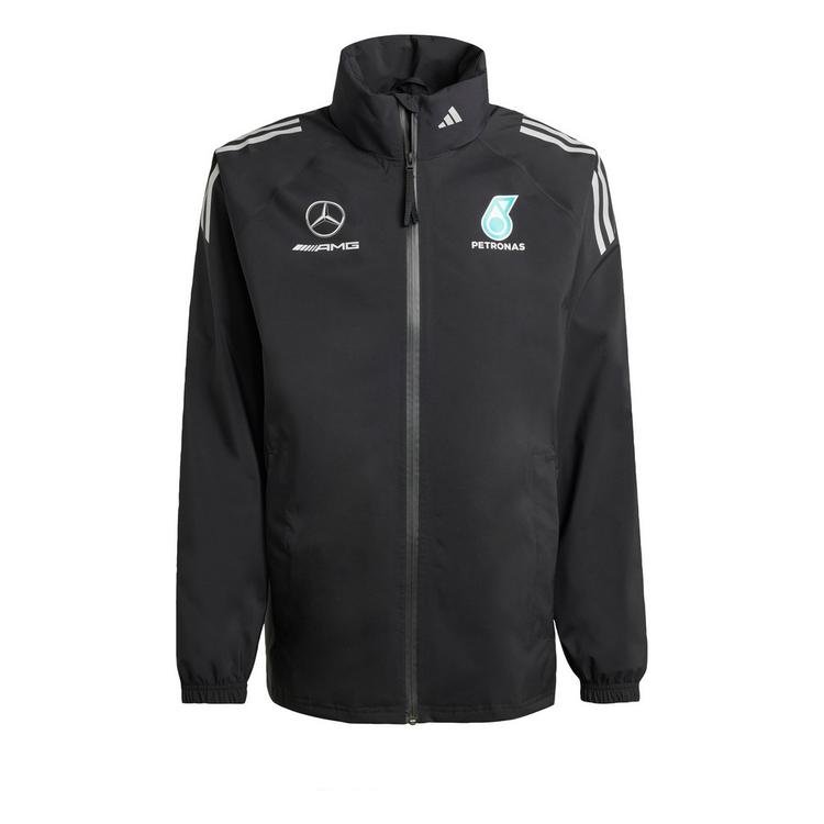 adidas adidas MERCEDES - AMG PETRONAS FORMULA ONE Fahrradjacke Herren - Black / Reflective Silver - 0 | SportScheck