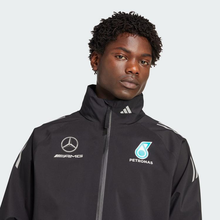 adidas adidas MERCEDES - AMG PETRONAS FORMULA ONE Fahrradjacke Herren - Black / Reflective Silver - 0 | SportScheck