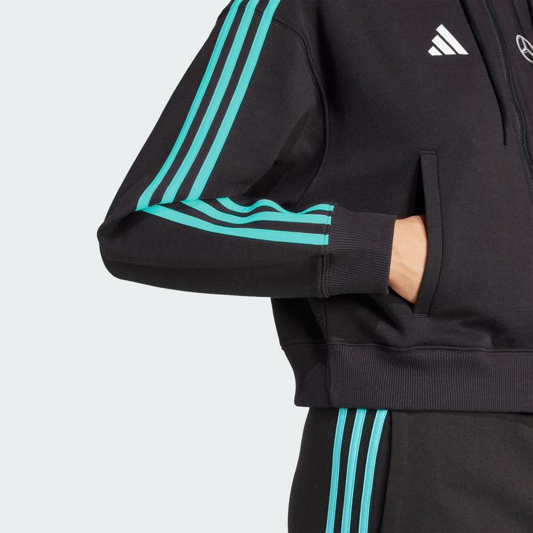 adidas adidas MERCEDES - AMG PETRONAS FORMULA ONE Fahrradjacke Damen - Black / White - 1 | SportScheck
