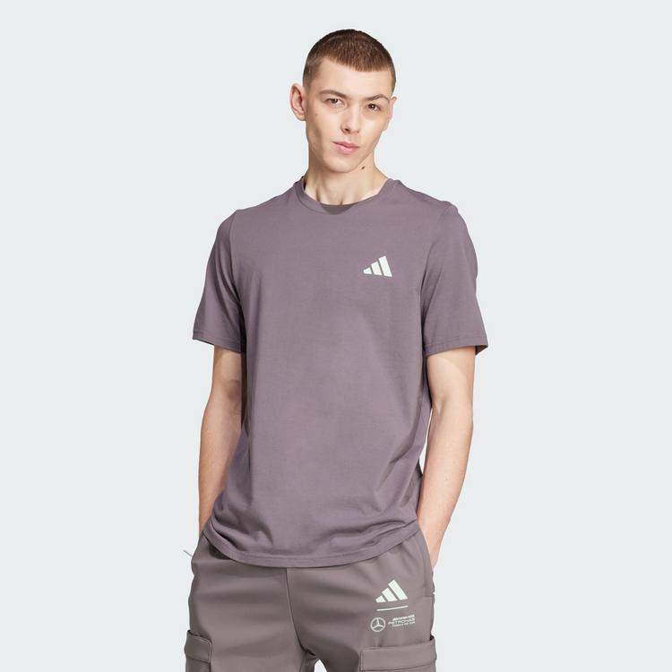 adidas adidas Mercedes - AMG Petronas Formula One Funktionstop Herren - Grey Strata / Frozen Green - 0 | SportScheck